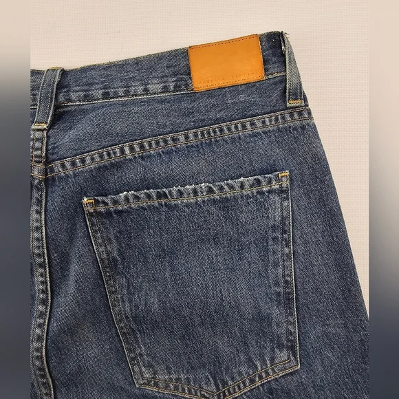 Citizens of Humanity Flavie Blue Rose High-Rise Wide-Leg Button Fly Size 29 - Picture 14 of 15